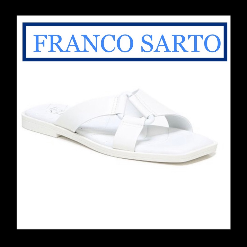FRANCO SARTO - WHITE SANDALS